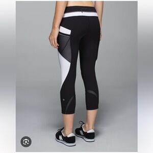 Lululemon Run inspire 23” crop reflective